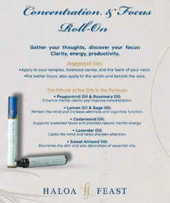Konsantrasyon & Dikkat Dağınıklığı Roll-On 10 ml - Görsel 3