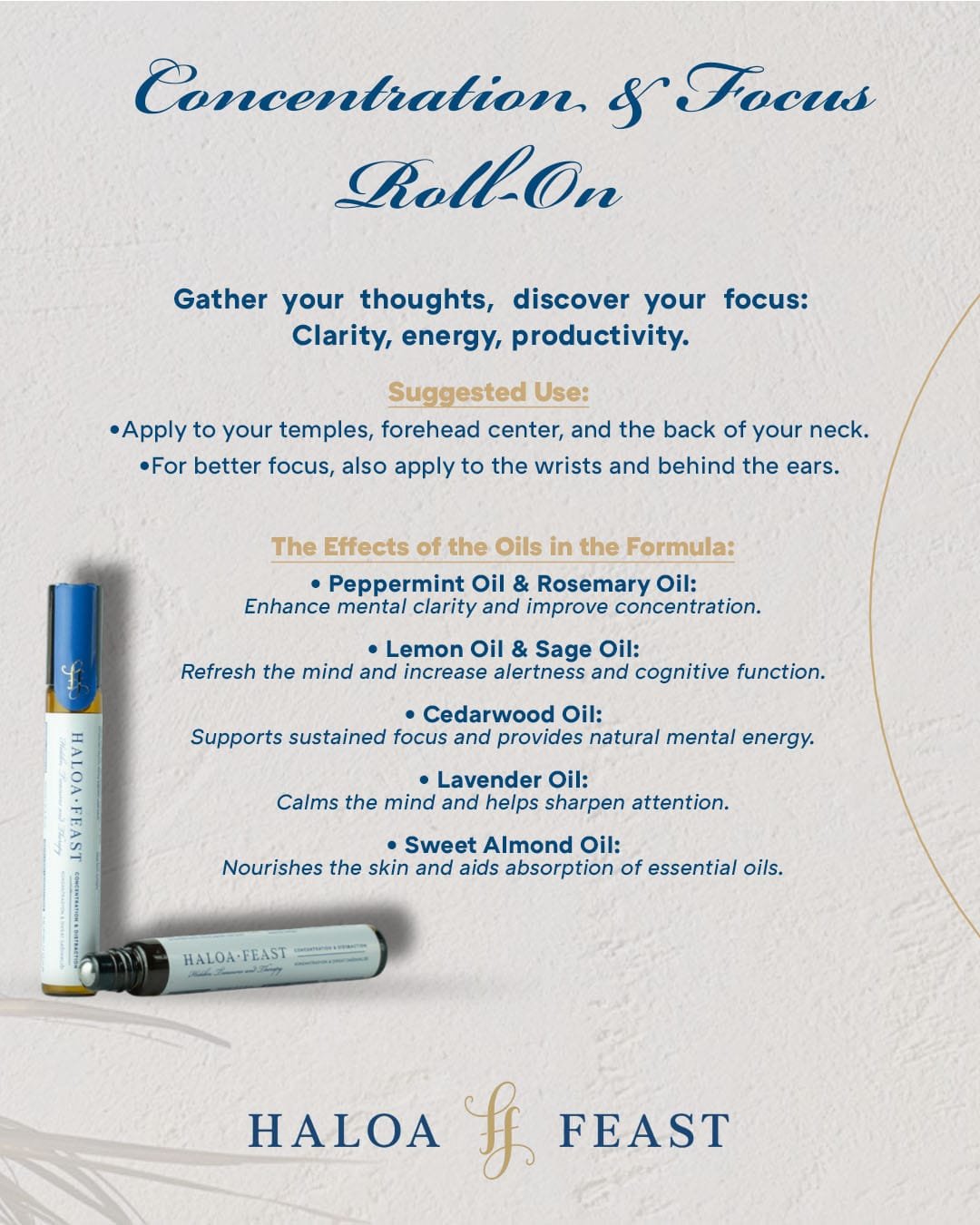 Konsantrasyon & Dikkat Dağınıklığı Roll-On 10 ml - Görsel 3