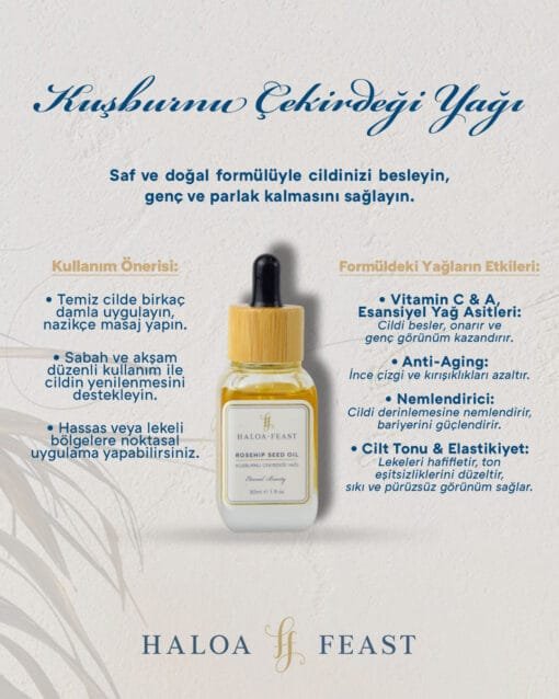 Kuşburnu Çekirdeği Yağı 30 ml - Görsel 2