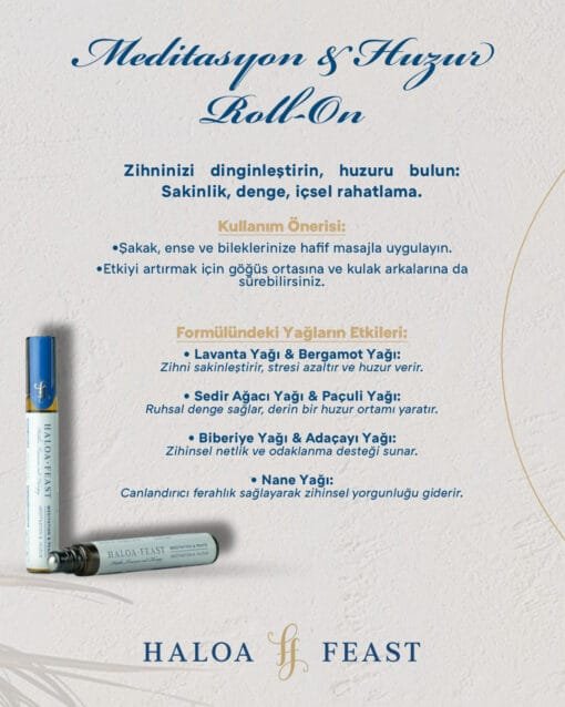 Meditasyon & Huzur Roll -On 10 ml - Görsel 3