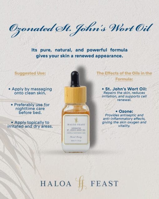 Ozonlu Kantaron Yağı 30 ml - Görsel 3