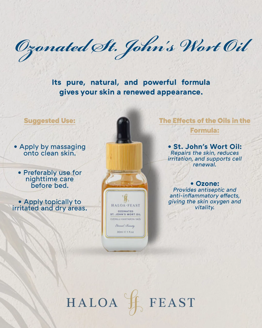 Ozonlu Kantaron Yağı 30 ml - Görsel 3